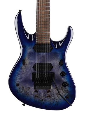 Jackson Pro Series Broderick Signature 7P 7-String Guitar Transparent Blue